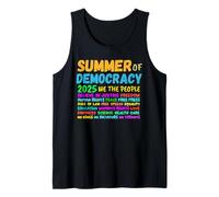 Summer of Democracy 2025 We The People Believe in Justice Tank Top