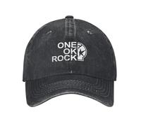 Summer One Ok Rock Band Baseball Cap Sun Sunscreen Design Washed Trucker Hat Couple Women Street Style Kpop Rock Baseball Caps Cotton,for All Seasons