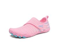 Summer Outdoor Beach Quick Drying Shoes Breathable Creek Tracing Shoes Upstream Wading Footwear(Pink,42)