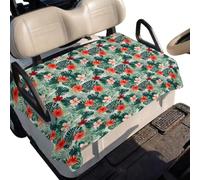 Summer Palm Leaves Golf Cart Seat Blanket Towel Blanket | Golf Cart Seat Towels Summer Comfortable Golf Cart Seat Towels for Sports Men