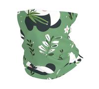 Summer Panda Pattern Men Women Bandana Multifunctional Neck Gaiter Windproof Neck Warmer For Running Cycling Walking Motorcycle