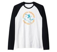 Summer Paradise Surfing Club Surf Raglan Baseball Tee