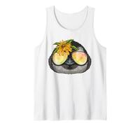 Summer Penguin Tropical Holiday Summer Beach Vacation Tank Top