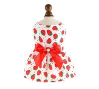 Summer Pet Cat Puppy Princess Dress Pet Clothes Striped Plaid Dresses with Bow Cats Kitten Rabbit Sphynx Clothing Pet Supplies