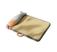 Summer Pet Cooling Mat with Removable Pillow Breathable Design for Cats Comfortable and Stylish for Home Use (60x45x3cm (within 7.5kg))