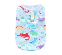 Summer Pet Dog Cooling Vest Cartoon Soft Clothing Summer Casual Shirts Small Medium Large Dogs Puppy French Bulldog Clothes