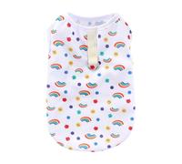 Summer Pet Dog Cooling Vest Cartoon Soft Clothing Summer Casual Shirts Small Medium Large Dogs Puppy French Bulldog Clothes