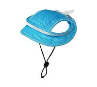 Summer Pet Hat Breathable Sunshade Cat Dog Bow Ear Design Ideal for Outdoor Activities Protecting from Sunlight Comfortable Fit for All Breeds (M, One Size)