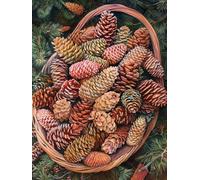Summer Plants Paint by Numbers for Adults with Frame, Large Paint by Number Canvas Kits, DIY Color Oil Painting Acrylic Paints with Brushes, Hobbies for Adults Women, Home Wall Decor 90x120cm J8-19