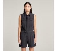 G-star Summer Sleeveless Romper Black XS Woman
