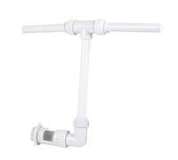 Summer Pool Waterfall - Double Sprinkler Fountain, Cooling Waterfall for Plant Irrigation, Fish Pond Landscape Function | Outdoor Decor for Lovers Garden Backyard Patio Pool Aeration