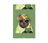 Summer Premium Single-Gang Roman Frame Switch Plate â€“ Realistic Leather-Texture Finish, Durable Pc Material Wall Cover for Residential & Commercial Use (Includes Decorative Screws)