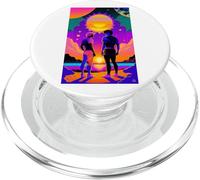 Summer Pride (Style #4) Sunset LGBTQ Love Graphic Design PopSockets PopGrip for MagSafe