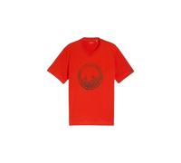 Summer Print T-Shirt Tom Tailor Rouge L