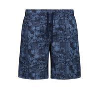 Summer Printed Swim Shorts CMP Bleu 2XL