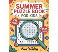 Summer Puzzle Book For Kids: Keep Kids Learning and Laughing During Summer Break