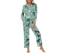 Summer Pyjamas For Women,Soft Pajama Comfortable Sleepwear Wear Two Piece Outfit For Cozy Nights And Relaxing Days At Home