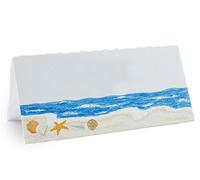 Summer-Ray 48 White Beach Themed Shells by the Sea Wedding Place Cards