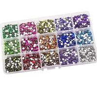 Summer-Ray 4mm Assorted Colour Rhinestones In Storage Box Set #2