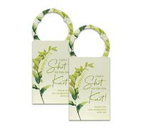 Summer-Ray 50pcs Take a Shot We Tied The Knot Mini Champagne Wedding Tags Wine Bottle Tags (Cream)