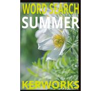 SUMMER: Relaxing Word Search Puzzles for Adults, Teens & Seniors | Large Print Brain Games for Vacation, Beach Days & Sunny Fun