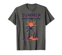 Summer Remembering My Why Aesthetic Motivational Quote T-Shirt