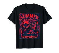 Summer Remembering My Why Aesthetic Motivational Quote T-Shirt