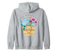 Summer Remembering My Why Educators Vacation Vibe Zip Hoodie
