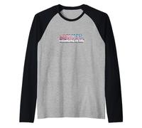 Summer. Remembering My Why. Retro 80s Aesthetic Sign Raglan Baseball Tee