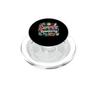 Summer Remembering My Why Teacher Summer Break Mindfulness PopSockets PopGrip for MagSafe