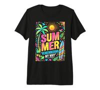 Summer Remembering My WHY Tropical Vibes Premium T-Shirt