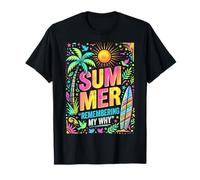 Summer Remembering My WHY Tropical Vibes T-Shirt