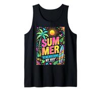 Summer Remembering My WHY Tropical Vibes Tank Top
