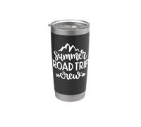 Summer Roadtrip Crew Vacation Explore Stainless Steel Insulated Tumbler