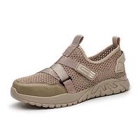 Summer Safety Shoes(36-47), Breathable + Anti-Smash + Anti-Puncture, with Steel Toe Cap, Lightweight + Soft, Insulated Anti-Smashing Shoes,B-38EU