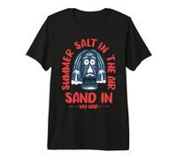 Summer Salt in The Air Beach Womens Premium T-Shirt