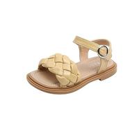 Summer Sandals for Little Girls Knitting Style Casual Shoes Beach Comfortable Sole