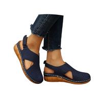 Summer Sandals Platform Slide Open Toe Buckle Strap Casual Beach Footwear Wearable Freedom from Shore to Street