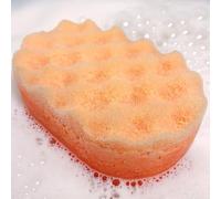 Summer Scoop Exfoliating Soap Sponge - 250g - Moisturising Shea Butter - Sweet Scent - Vegan Friendly - Puddle of Wax - Made in The UK