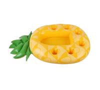 Summer sea bucket cup holder, inflate pool beach swimming and playing, family party float, beer beverage tray, cooler table toy accessories, self-service ice tray, party floating portable beverage hol
