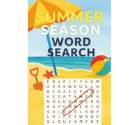 Summer Season Word Search Puzzle Book: Word Searches with Easy-to-Read Print about Summertime Activities, Beaches, and More! | 6x9 inches, 110 pages | 50+ Puzzles ... Perfect Gift for All Ages!