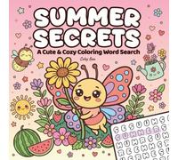 Summer Secrets: A Cute & Cozy Coloring Word Search