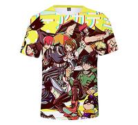 Summer Short Sleeve My Hero Academia Crew Neck T Shirts Boku No Hero Academia Short Sleeve Japanese Anime Todoroki Shoto Harajuku Oversized Short Sleeve