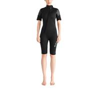 Summer Shorty Wetsuit for Men Women One Piece Swimsuits Adult Short Sleeve 3mm Neoprene Dive Skin- Perfect for Surfing, Swimming & Water Sports XXL
