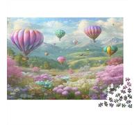 Summer Sky Rätsel Für Erwachsene |Colorful Hot Air Balloons| 1000pcs (75x50cm) Puzzles Lernspiele Home Decor Puzzles