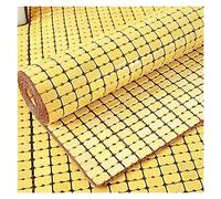 Summer Sleeping Mat Bamboo Foldable Mattress Cool Bed Cushion Air Conditioning Mattress Soft Sleep Pad Outdoor Camping Bed Size: 79x79in Color A