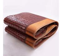 Summer Sleeping Mat,Summer Sleeping Mat Foldable Mahjong Cooling Mat Double-Sided Bamboo Mattress Topper, Folding Breathable Bed Mat Air Conditioning Mat Summer Bedding for Dorm Bedroom