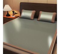 Summer Sleeping Pad Rattan Mat Foldable cool and breathable without sweating bamboo sleeping mat Suitable for sleeping in the bedroom or taking a nap in the living room in summer