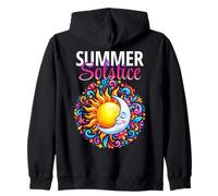 Summer Solstice First Day Of Summer Litha Paganism Zip Hoodie