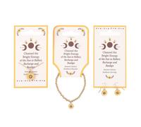 Summer Solstice Jewellery Set (Pack of 18) Something Different Yellow One Size